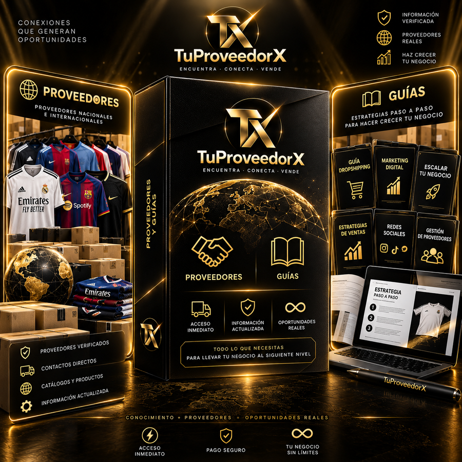 PACK PROVEEDORES + GUIAS