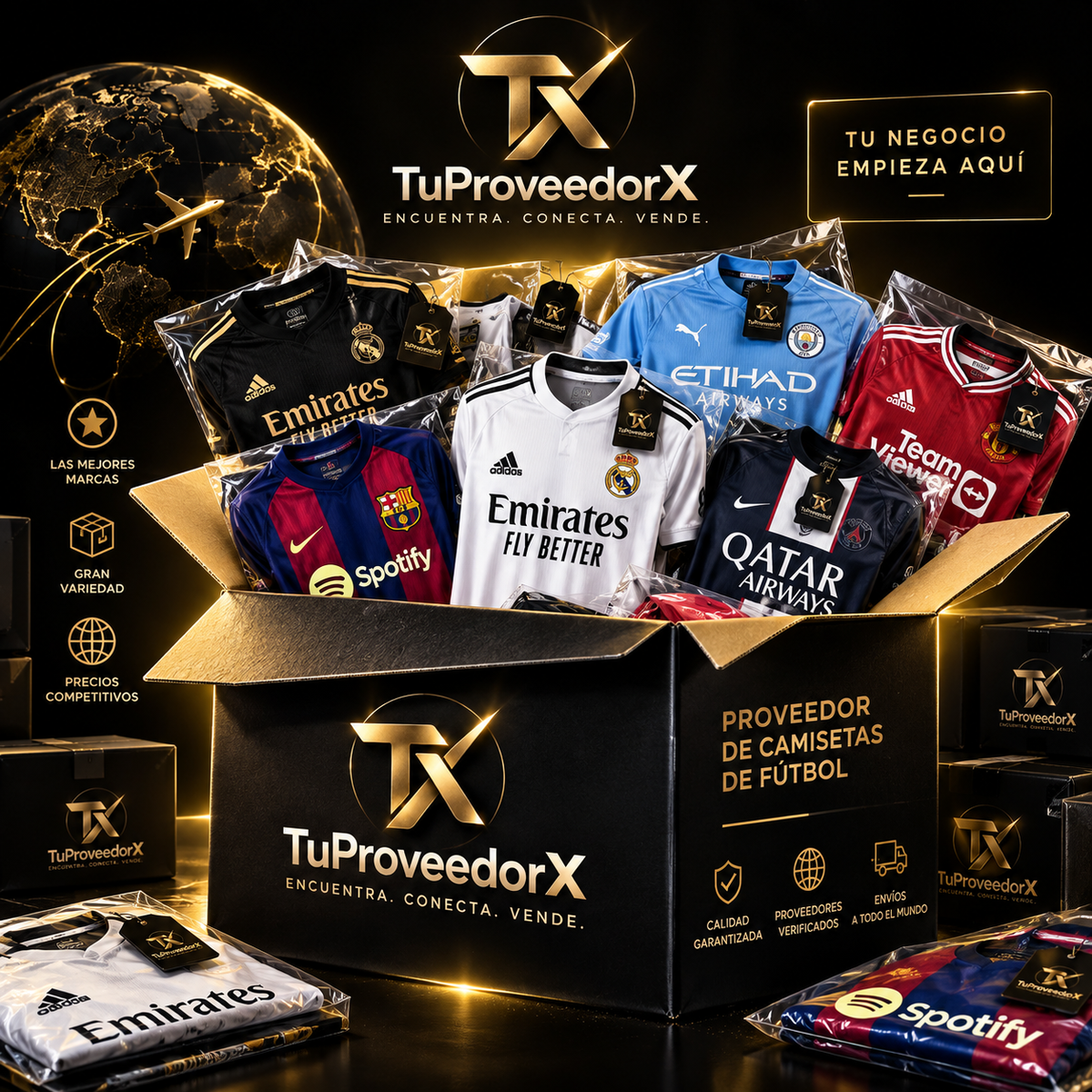 PROVEEDOR CAMISETAS DE FÚTBOL