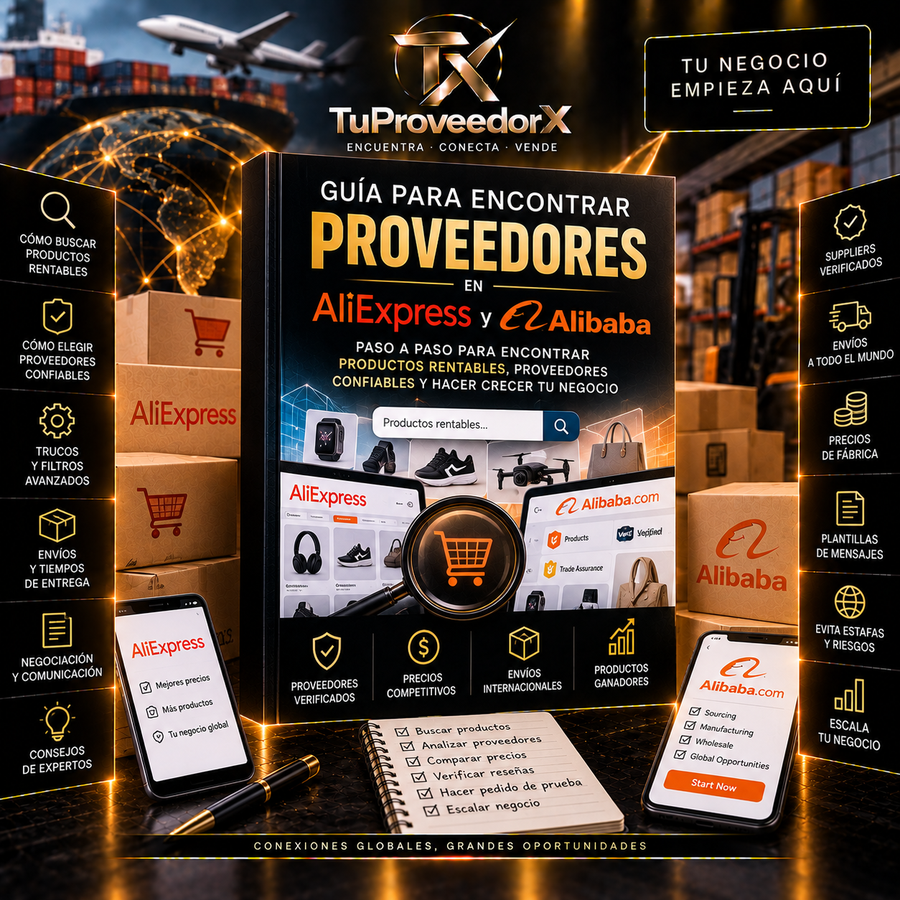 GUÍA ALIEXPRESS Y ALIBABA